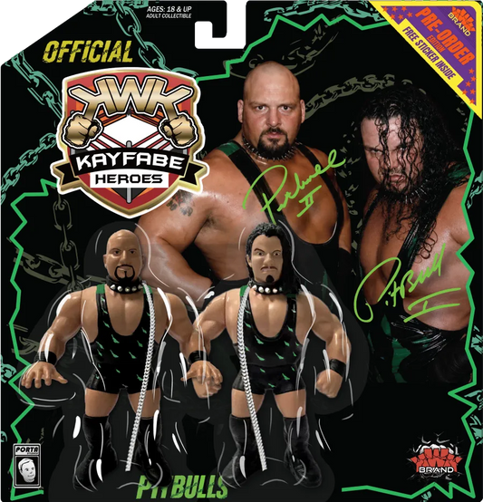 KWK Kayfabe Heroes The Pitbulls [Chain Card Variant]
