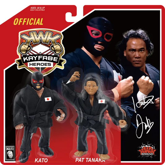 KWK Kayfabe Heroes Series 4 Orient Express [With Black Pants]