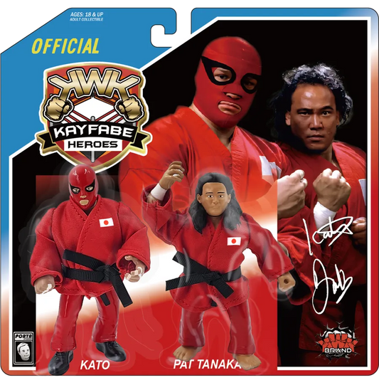 KWK Kayfabe Heroes Series 4 Orient Express [With Red Pants]