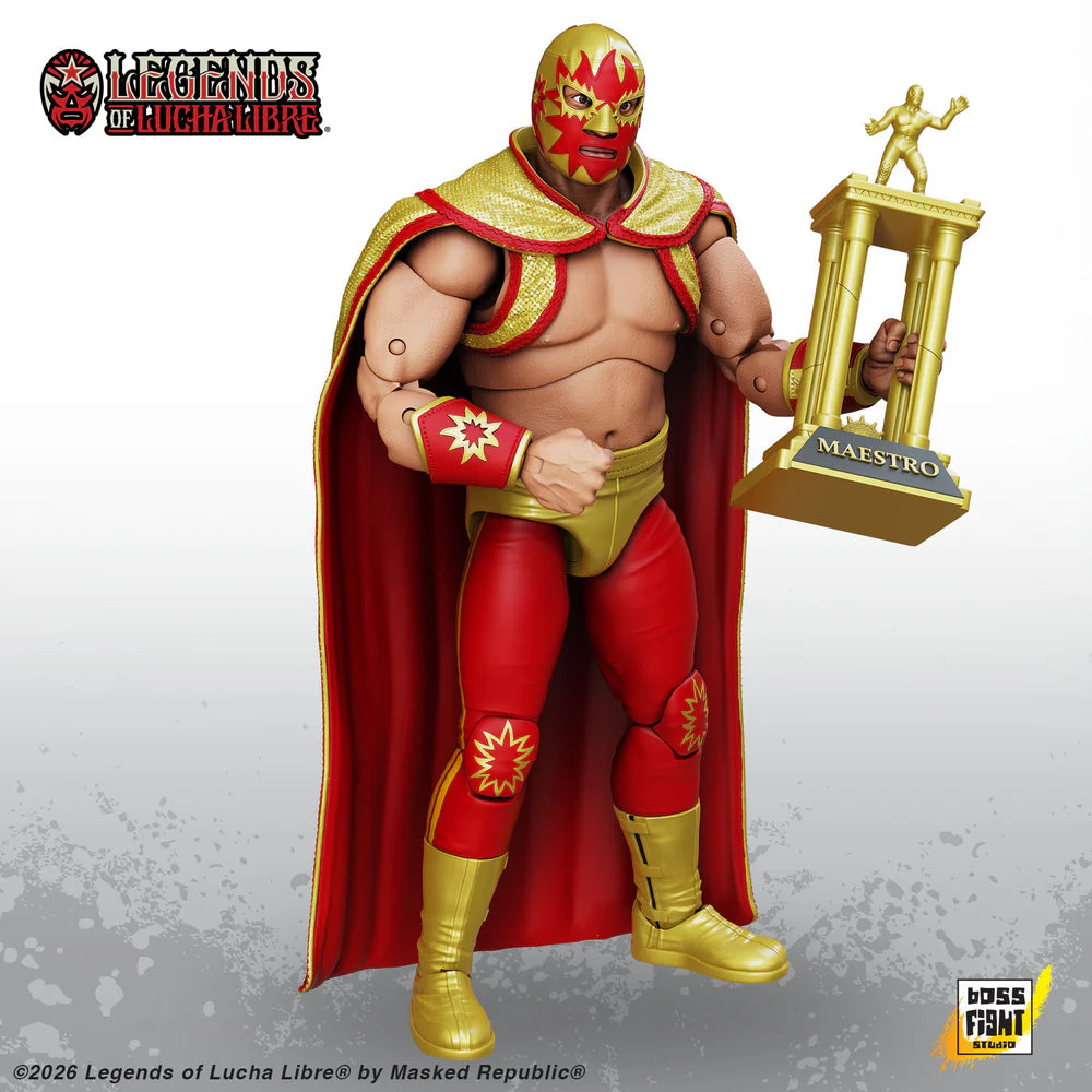 Boss Fight Studio Legends of Lucha Libre Premium Collector Figures Series 5 Solar