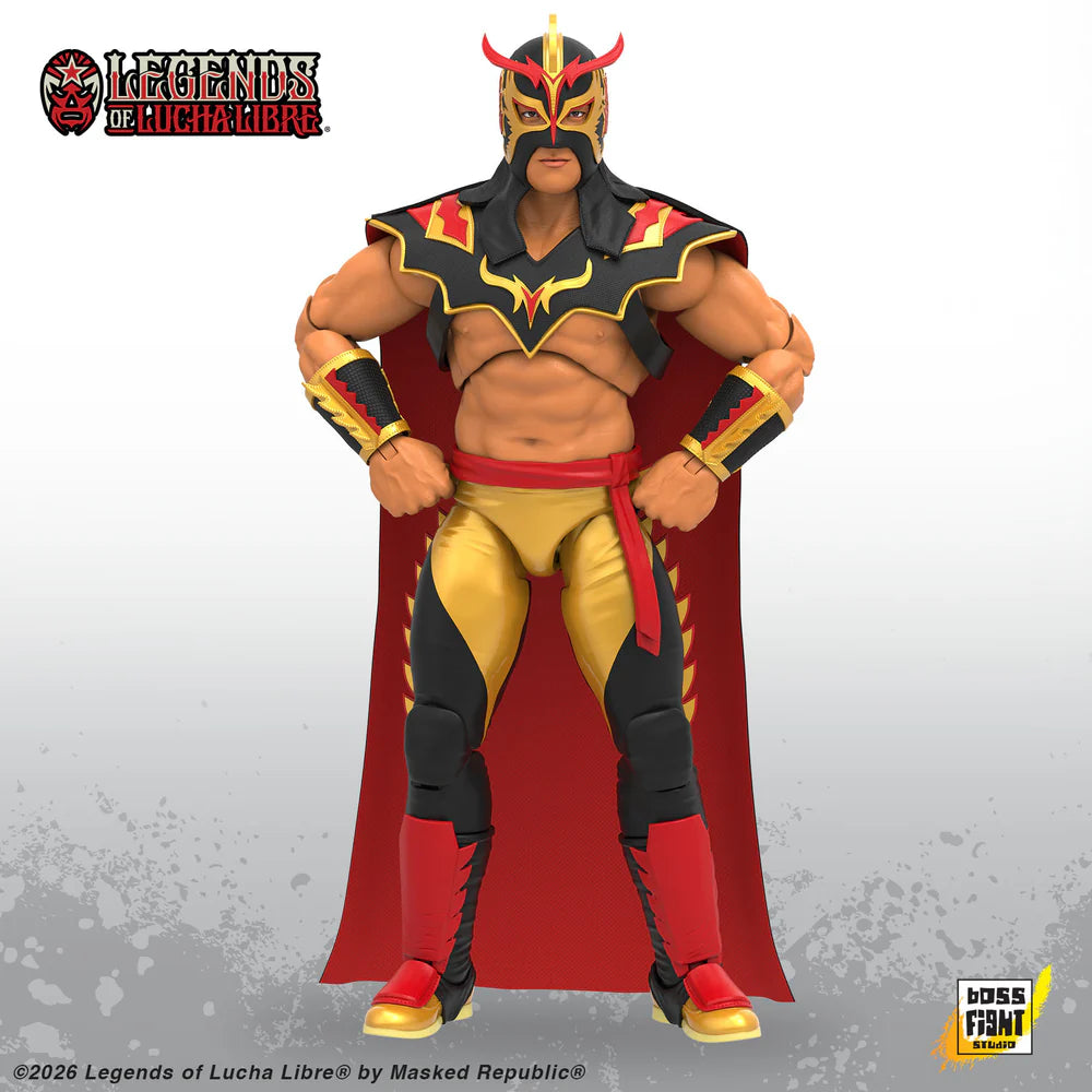 Boss Fight Studio Legends of Lucha Libre Premium Collector Figures Series 5 Ultimo Dragon