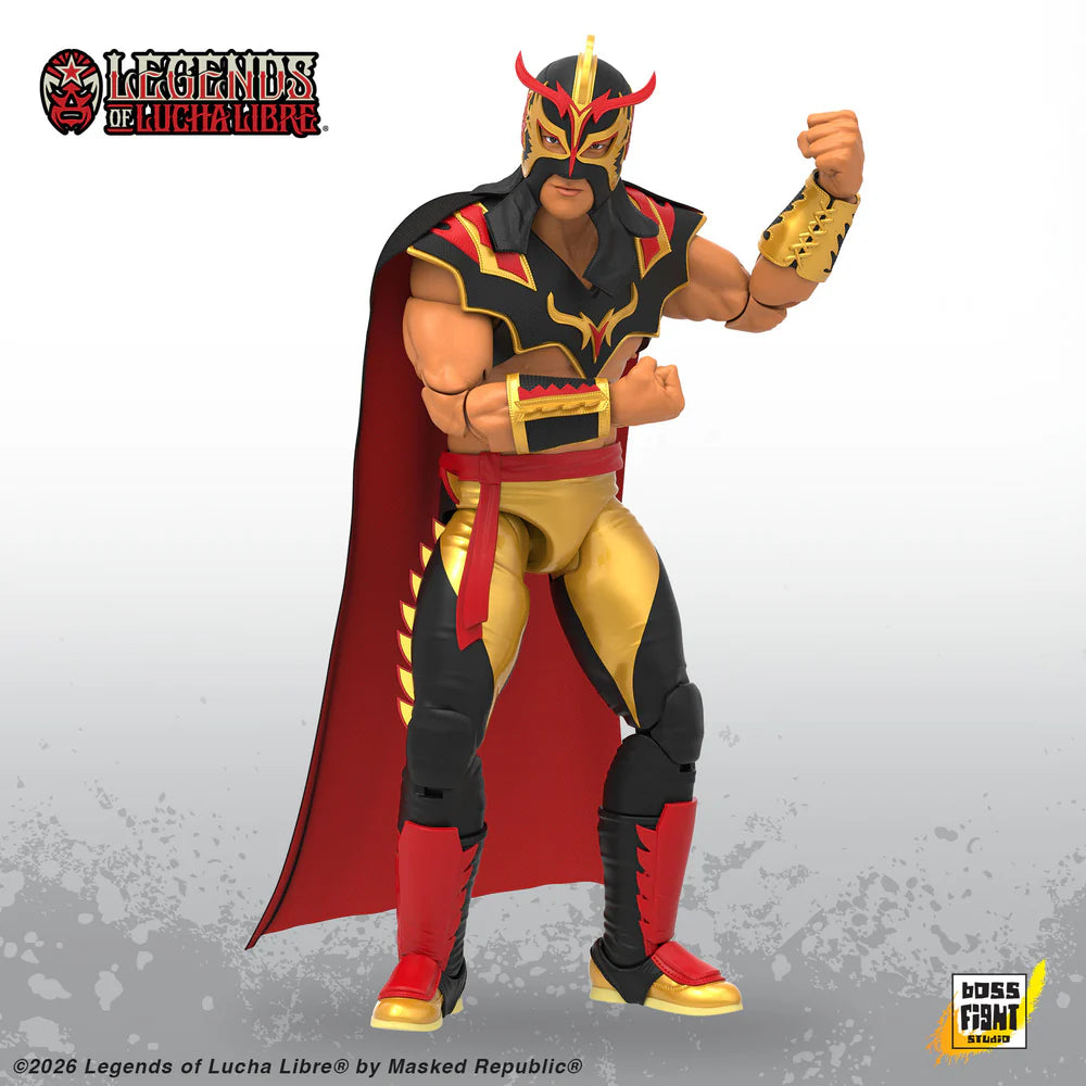 Boss Fight Studio Legends of Lucha Libre Premium Collector Figures Series 5 Ultimo Dragon