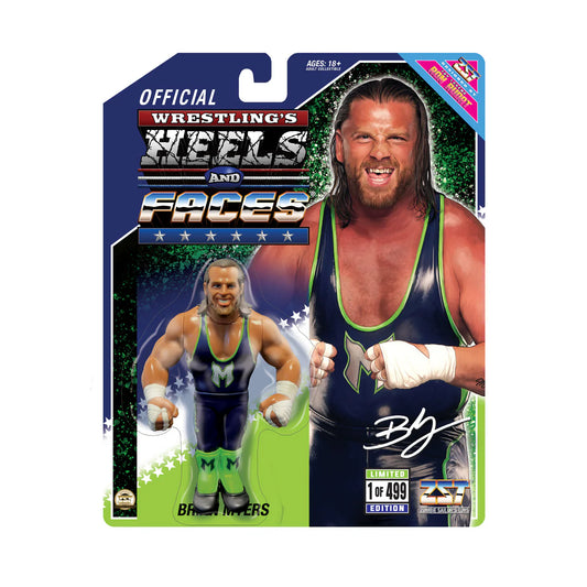 2026 Zombie Sailor's Toys Wrestling's Heels & Faces Limited Edition Brian Myers
