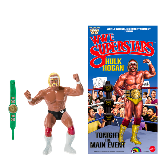 2027 Mattel LJN WWE Superstars Series 5 Hulk Hogan [Chase]