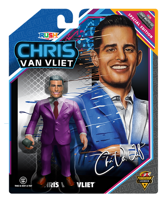 Rush Collectibles Ring Masters Chris Van Vliet [With Purple Suit]