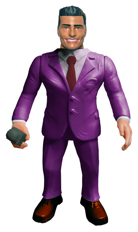 Rush Collectibles Ring Masters Chris Van Vliet [With Purple Suit]