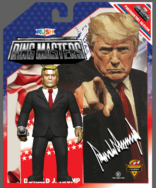 2024 Rush Collectibles Ring Masters Presidential Edition Donald J. Trump