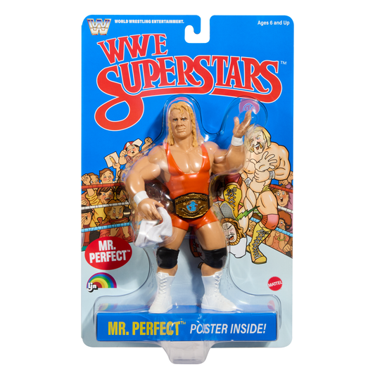 2026 Mattel LJN WWE Superstars Series 4 Mr. Perfect