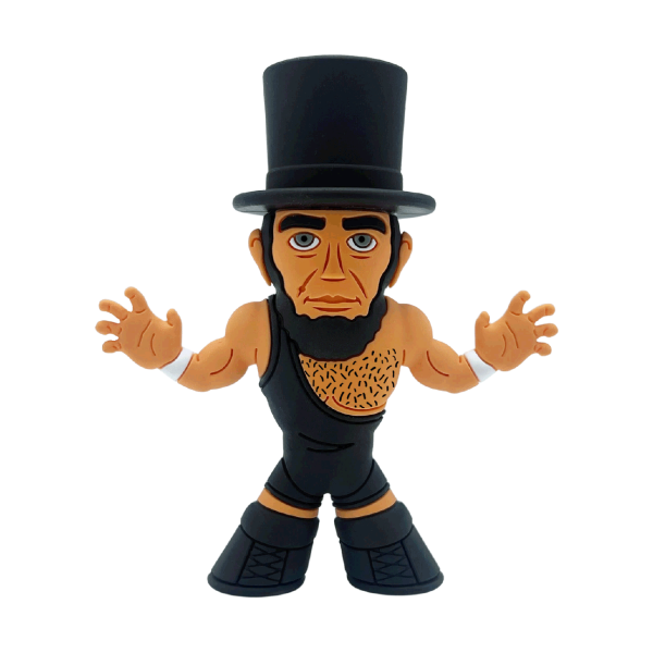 2024 Pro Wrestling Tees Limited Edition Micro Brawler Abraham Lincoln
