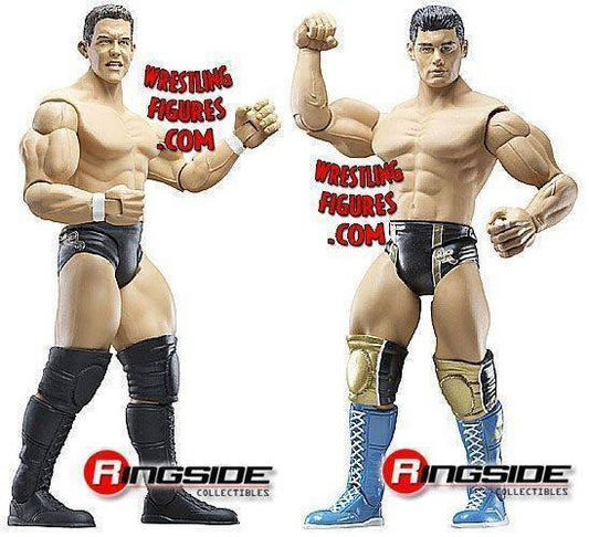 2009 WWE Jakks Pacific Adrenaline Series 35 Cody Rhodes & Ted Dibiase Jr.