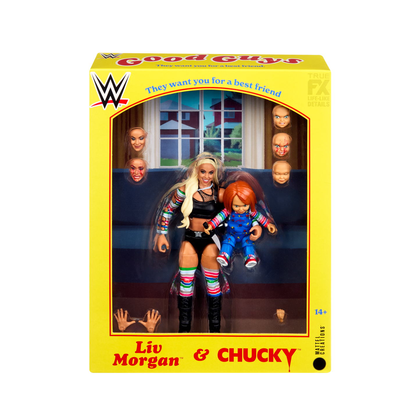 2026 WWE Mattel Elite Collection Mattel Creations Exclusive Liv Morgan & Chucky