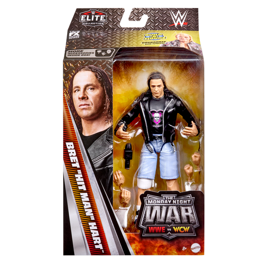 2026 WWE Mattel Elite Collection Monday Night War Series 12 Bret "Hitman" Hart
