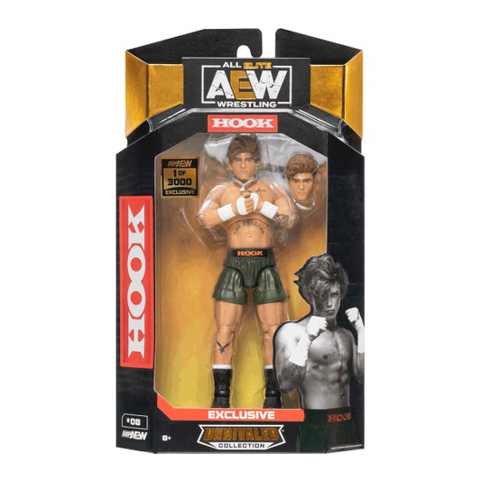 2023 AEW Jazwares Unrivaled Collection Shop AEW Exclusive #08 Hook