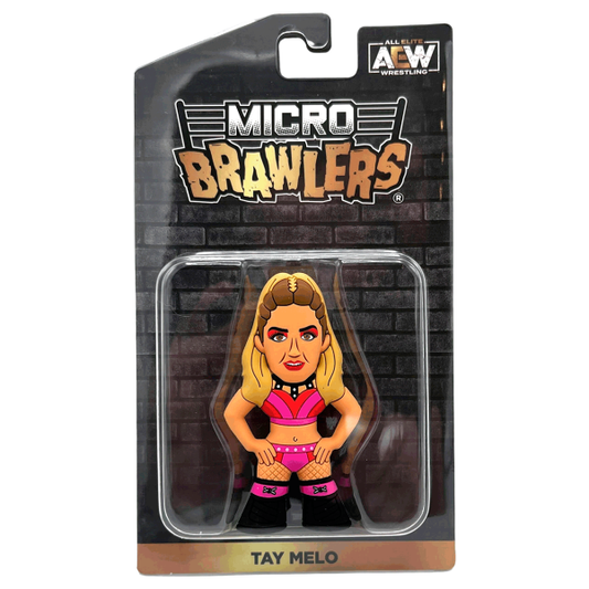 2023 AEW Pro Wrestling Tees Micro Brawlers Limited Edition Tay Melo