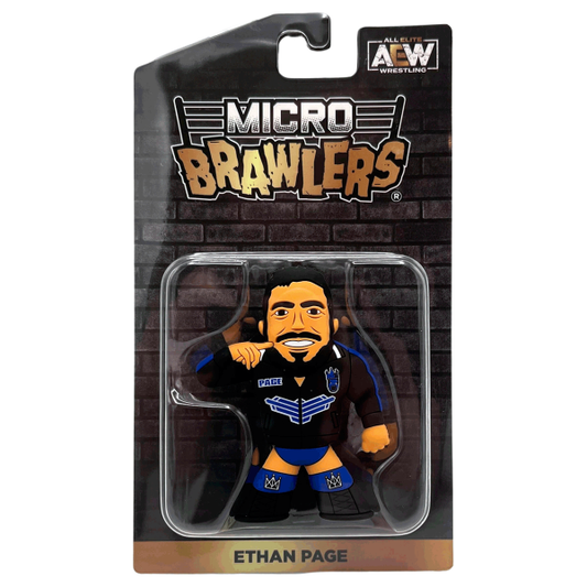 2023 AEW Pro Wrestling Tees Micro Brawlers Limited Edition Ethan Page