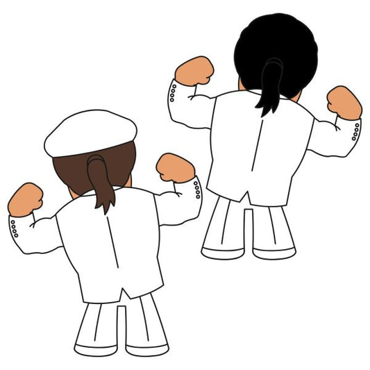 2024 AEW Pro Wrestling Tees Micro Brawlers Tag Team Edition 2 of 2 Nicholas Jackson