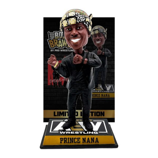 2024 AEW Pro Wrestling Tees Bobble Brawlers Prince Nana