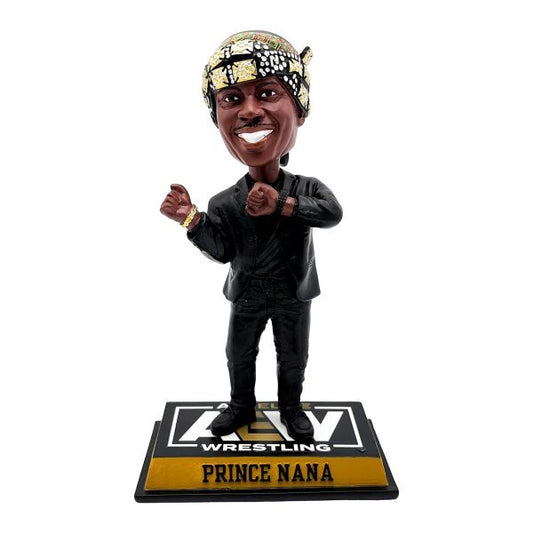 2024 AEW Pro Wrestling Tees Bobble Brawlers Prince Nana