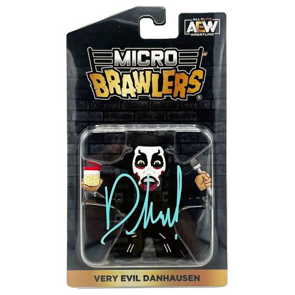 2023 AEW Pro Wrestling Tees Micro Brawlers Limited Edition Very Evil Danhausen