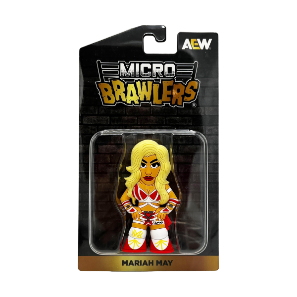 2025 AEW Pro Wrestling Tees Micro Brawlers Limited Edition Mariah May