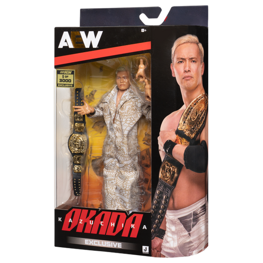 2025 AEW Jazwares Unrivaled Collection Shop AEW Exclusive Premier Edition #TBD Kazuchika Okada