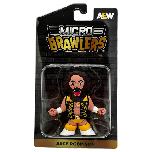 2025 AEW Pro Wrestling Tees Micro Brawlers Limited Edition Juice Robinson