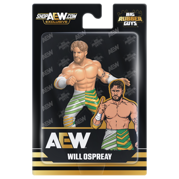 MAJOR AEW x Big Rubber Guys Series 1 Will Ospreay