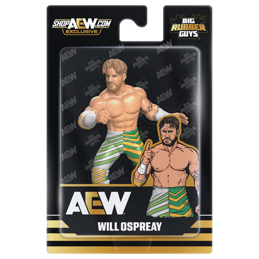 MAJOR AEW x Big Rubber Guys Series 1 Will Ospreay