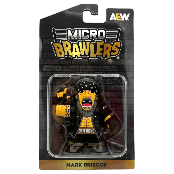 2025 AEW Pro Wrestling Tees Micro Brawlers Limited Edition Mark Briscoe