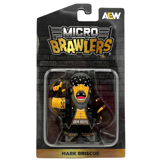 2025 AEW Pro Wrestling Tees Micro Brawlers Limited Edition Mark Briscoe