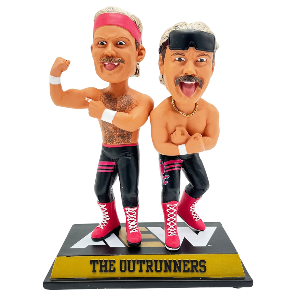 2025 AEW Pro Wrestling Tees Bobble Brawlers The Outrunners