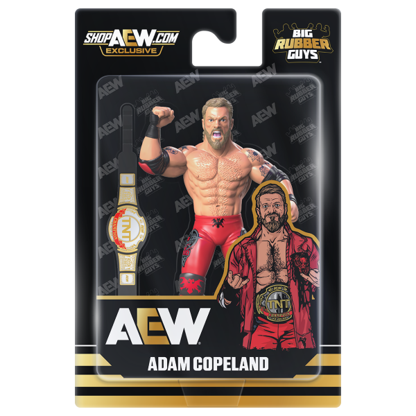 MAJOR AEW x Big Rubber Guys Adam Copeland [Exclusive]
