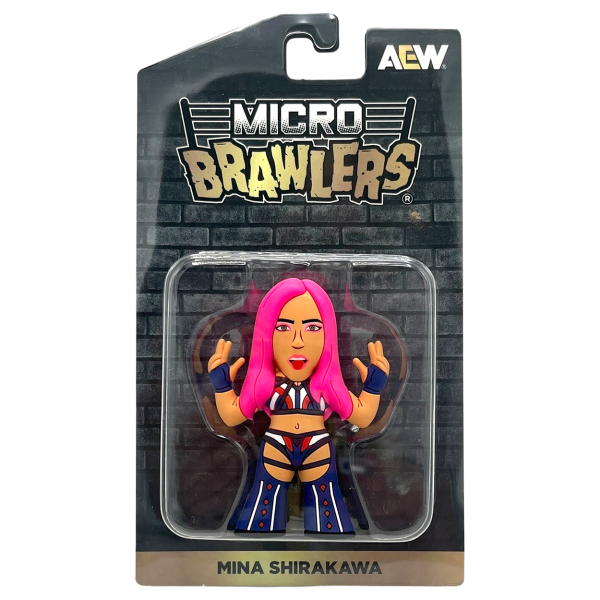 2026 AEW Pro Wrestling Tees Micro Brawlers Mina Shirakawa [Exclusive]