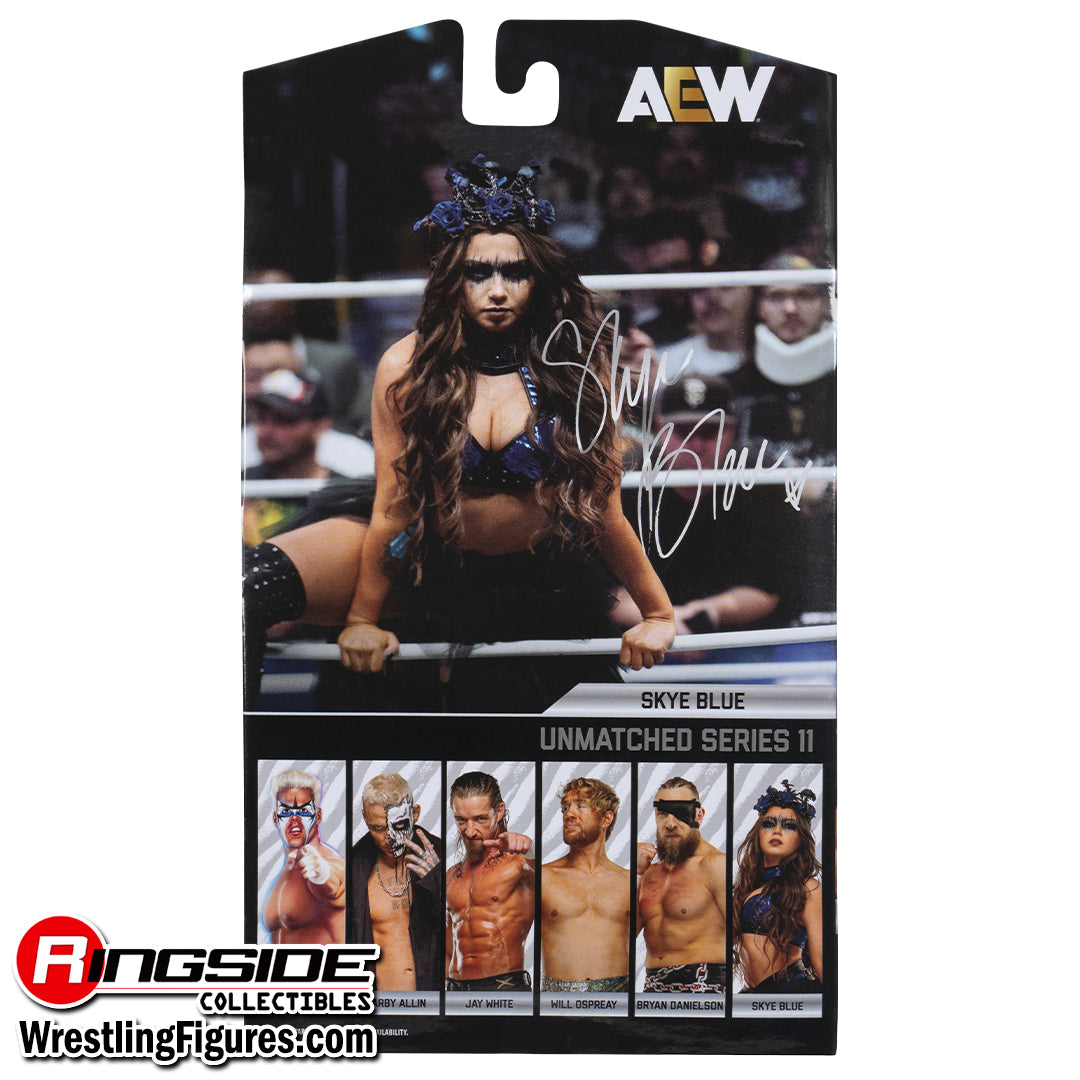 2025 AEW Jazwares Unmatched Collection Series 11 #87 Skye Blue