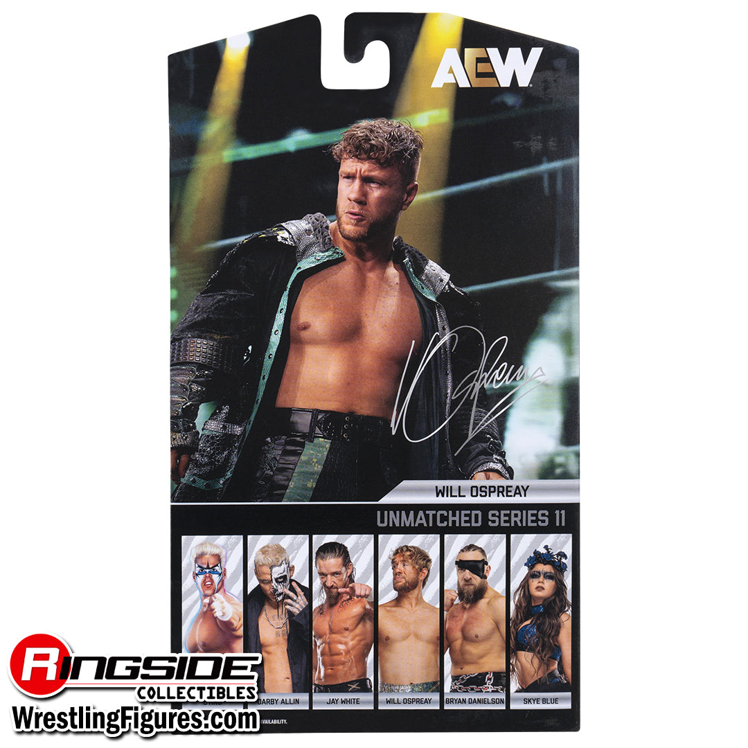 2025 AEW Jazwares Unmatched Collection Series 11 #85 Will Ospreay