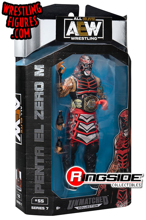 2023 AEW Jazwares Unmatched Collection Series 7 #55 Penta el Zero M
