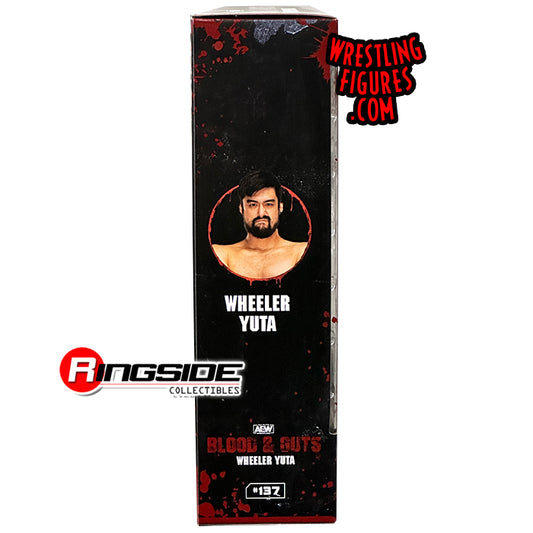 2023 AEW Jazwares Unrivaled Collection Ringside Exclusive #137 "Blood & Guts: Forged in Combat" Wheeler Yuta