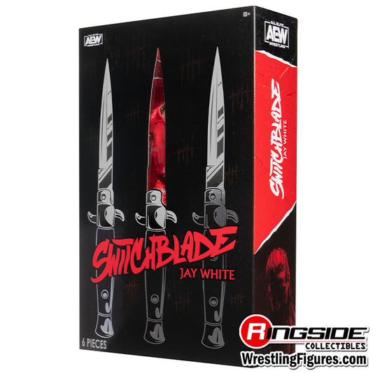 2024 AEW Jazwares Unrivaled Collection Ringside Exclusive #165 Switchblade Jay White