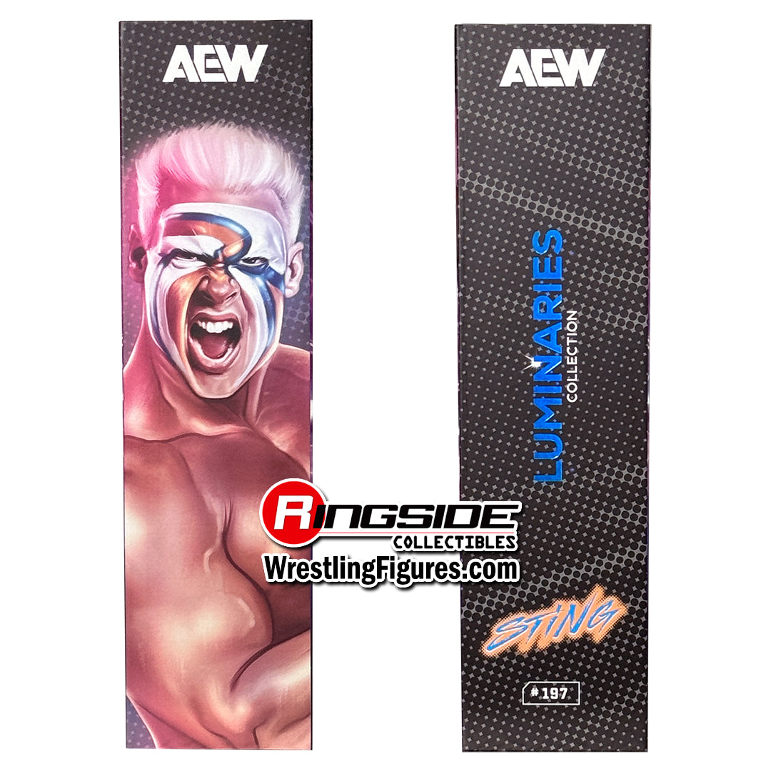 2026 AEW Jazwares Ringside Exclusive #197 Sting [With Orange Tights, Luminaries Collection]