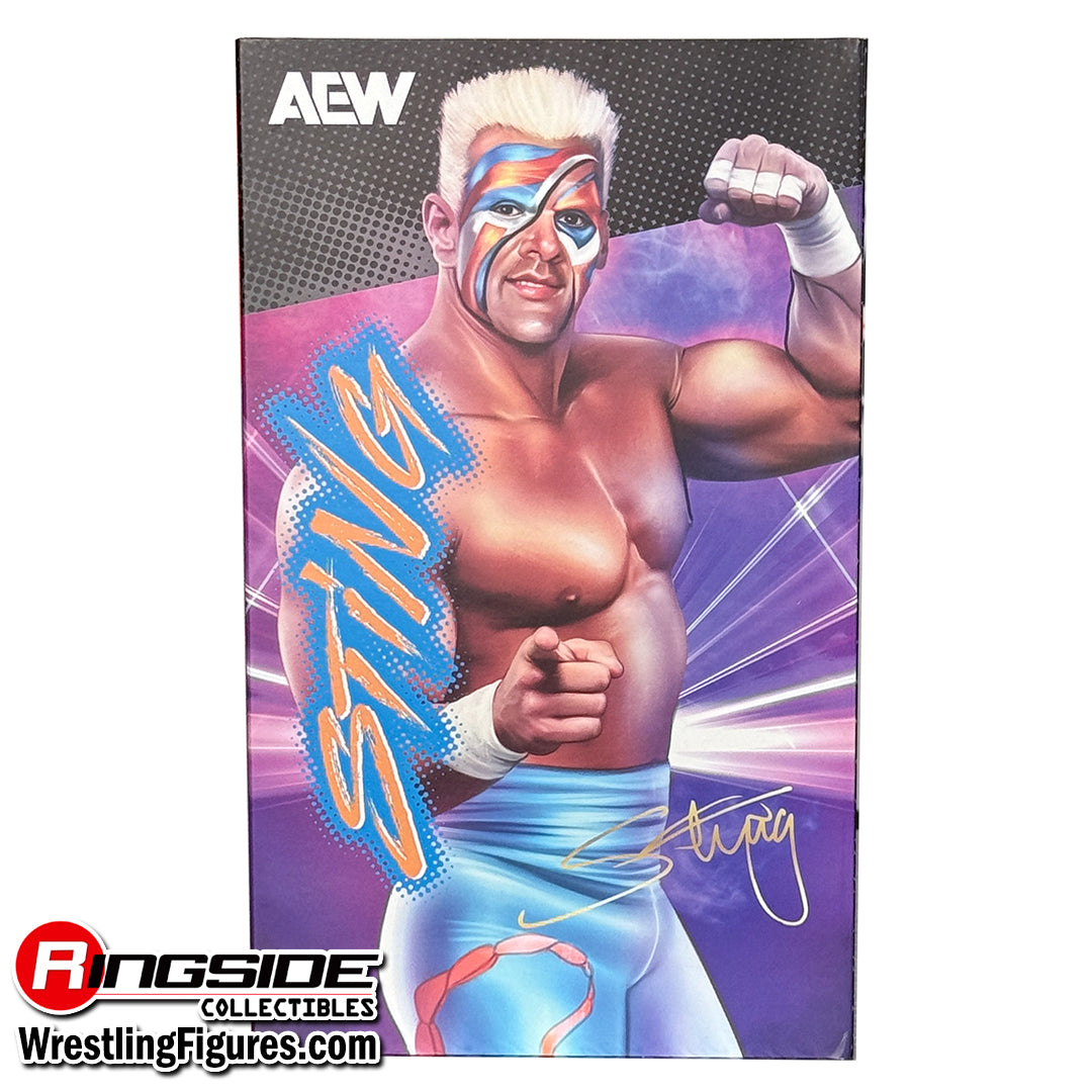 2026 AEW Jazwares Ringside Exclusive #196 Sting [With Blue Tights, Luminaries Collection]