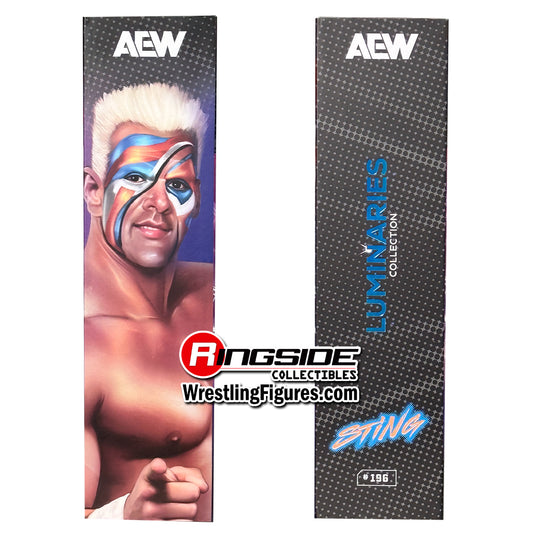 2026 AEW Jazwares Ringside Exclusive #196 Sting [With Blue Tights, Luminaries Collection]