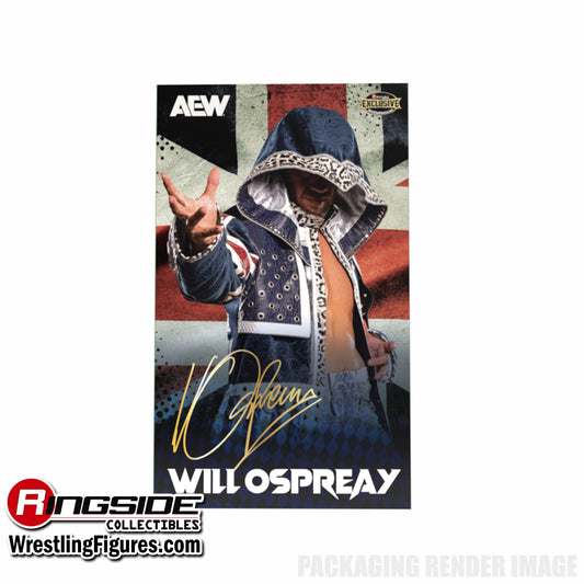 2026 AEW Jazwares Ringside Exclusive #TBD Will Ospreay [Blue & White]
