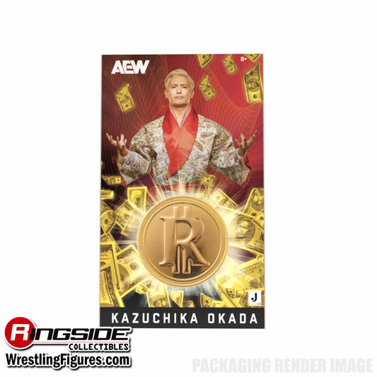 2026 AEW Jazwares Ringside Exclusive #TBD Kazuchika Okada [Money Robe]