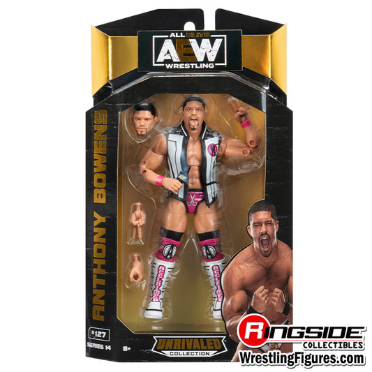 2024 AEW Jazwares Unrivaled Collection Series 14 #127 Anthony Bowens