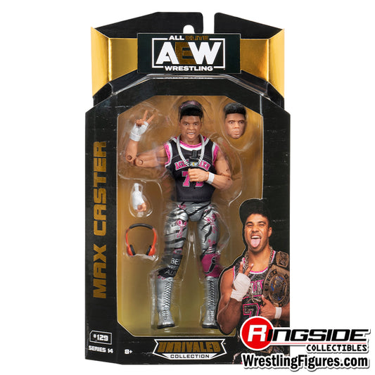 2024 AEW Jazwares Unrivaled Collection Series 14 #129 Max Caster