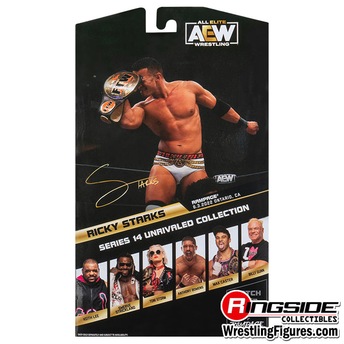 2024 AEW Jazwares Unrivaled Collection Series 14 #128 Ricky Starks