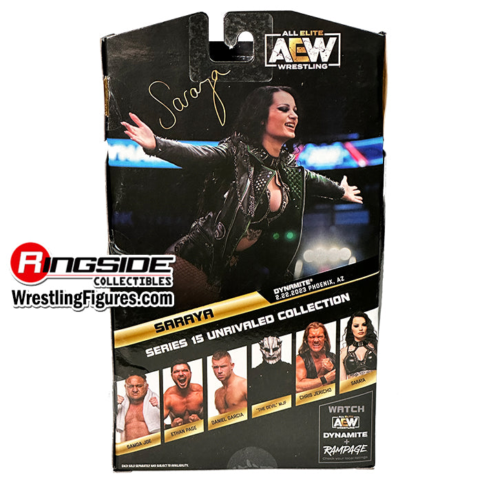 【AEW】Saraya フィギュア Unrivaled Collection AEW All Elite Wrestling Unrivaled Collection Saraya #149