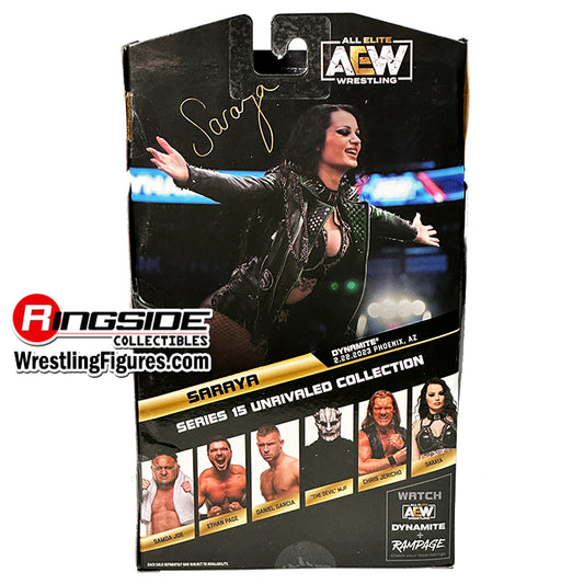 2024 AEW Jazwares Unrivaled Collection Series 15 #149 Saraya