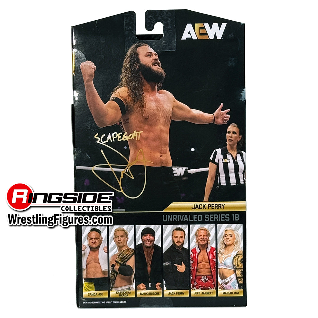 2025 AEW Jazwares Unrivaled Collection Series 18 #190 Jack Perry