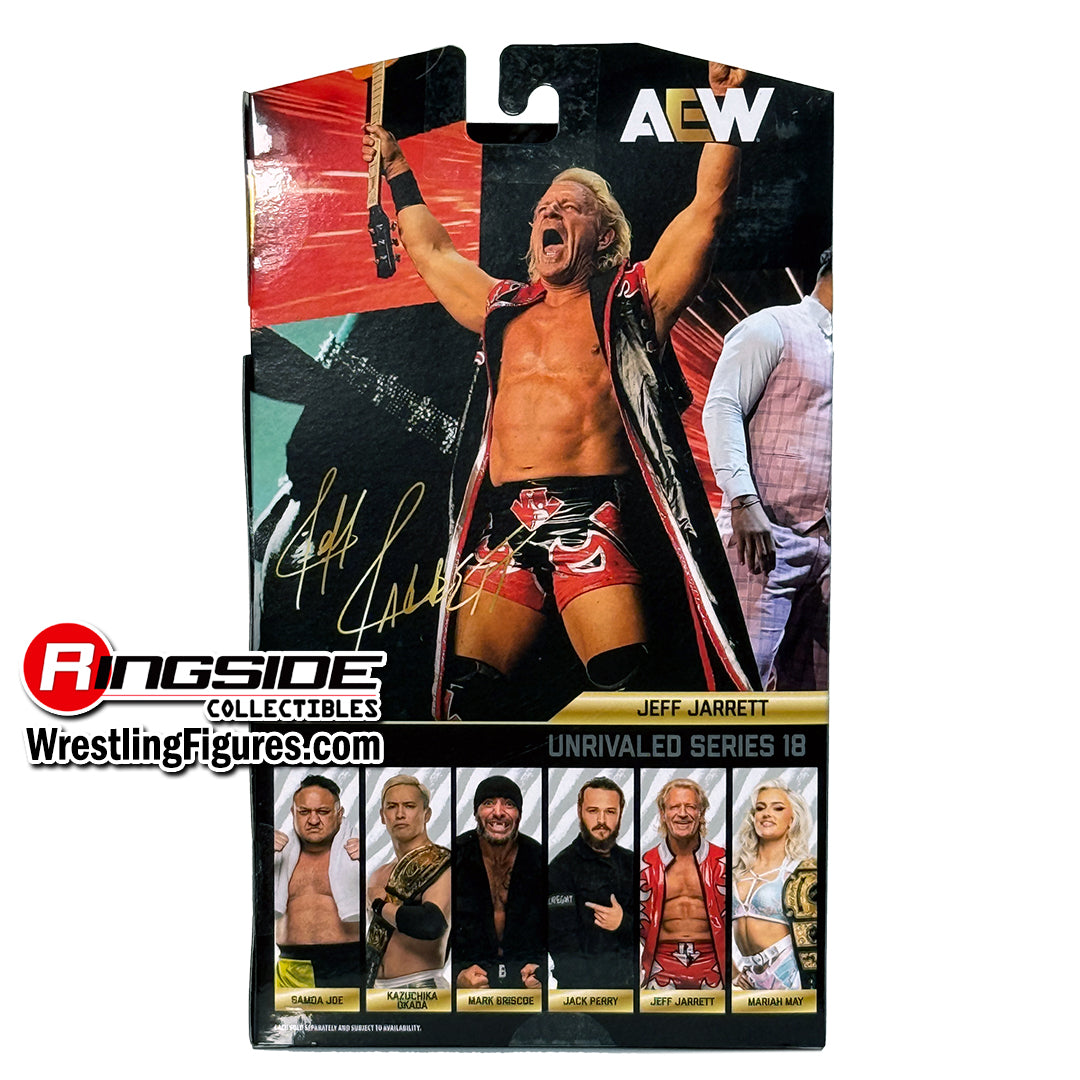 2025 AEW Jazwares Unrivaled Collection Series 18 #191 Jeff Jarrett